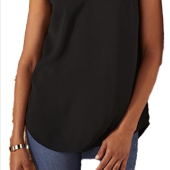 Soft Surroundings Nyssa Tank ruffle detail Size Medium elevated basic capsule - Picture 3 of 15